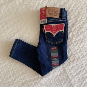 Levi’s Toddler Girls 710 Super Skinny Jeans - Blue 2T